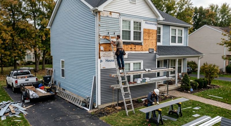 Siding Replacement in Rockwall, TX