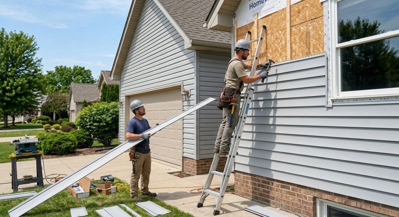 Vinyl Siding Installation in Leonard, TX